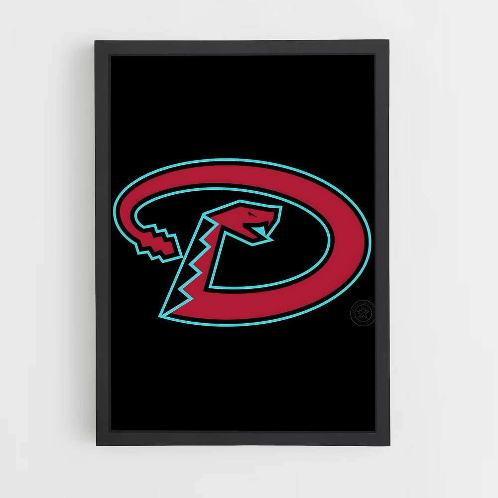 ap-arizona diamondbacks-4 cadre Noir