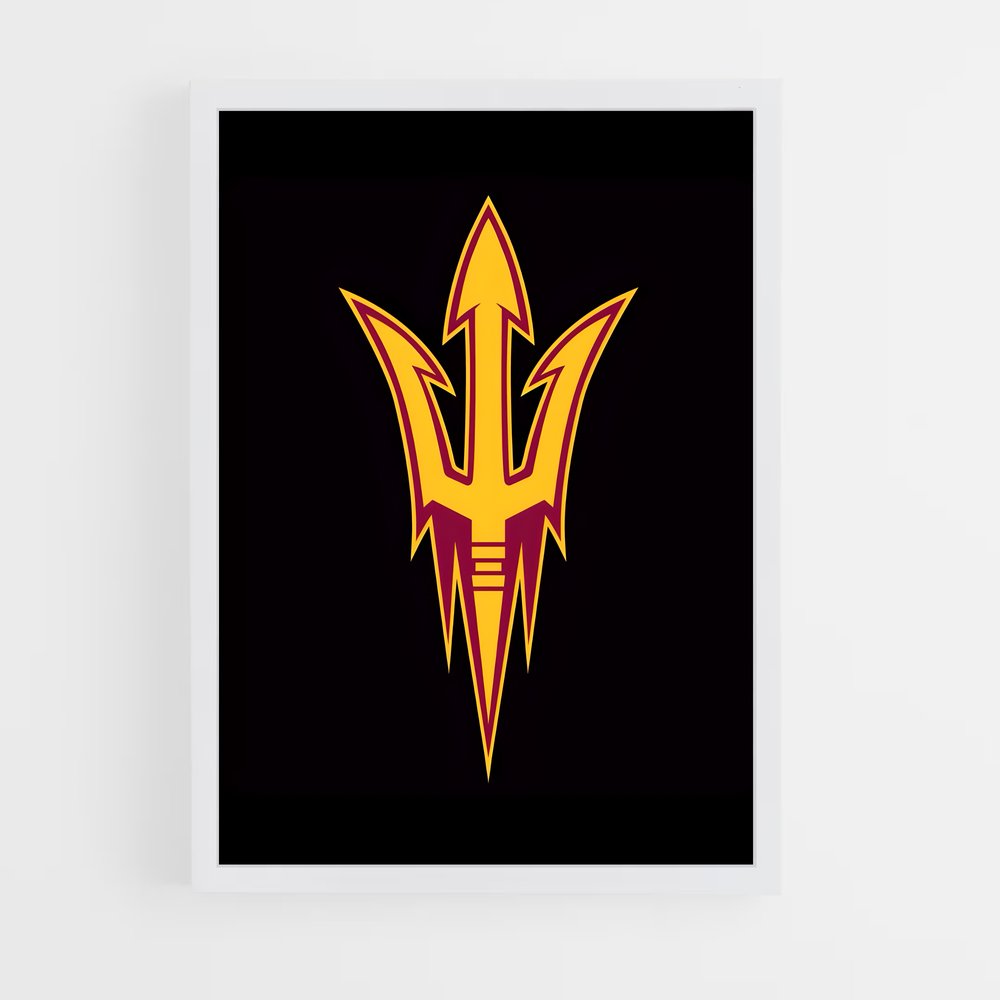 ap-arizona state sun devils-1 cadre Blanc