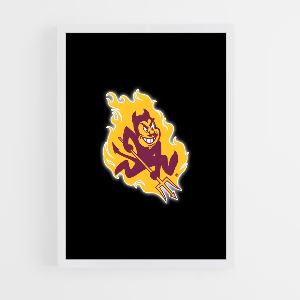 ap-arizona state sun devils-3 cadre Blanc