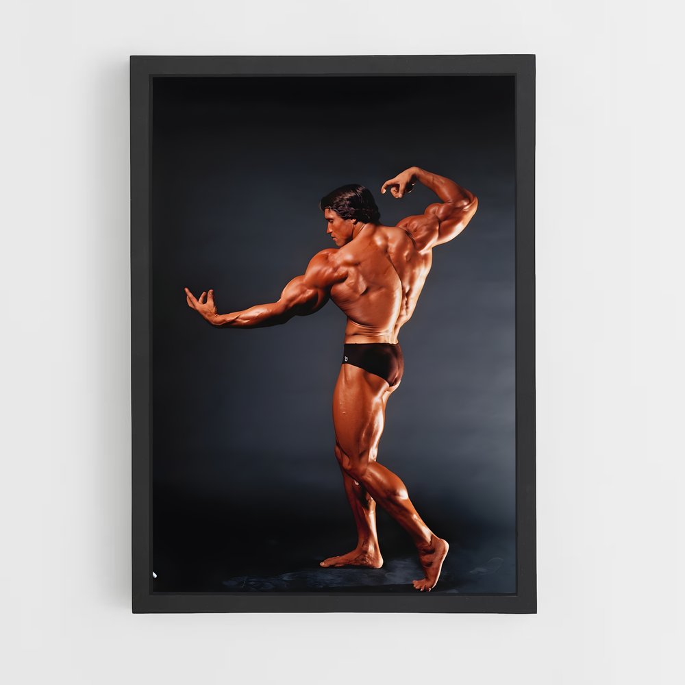 ap-arnold schwarzenegger-2 cadre Noir