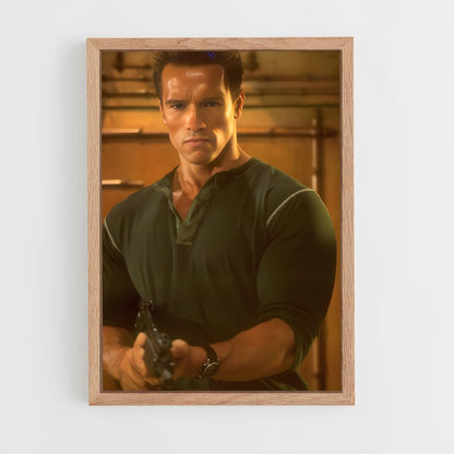 ap-arnold schwarzenegger-3 cadre Bois clair