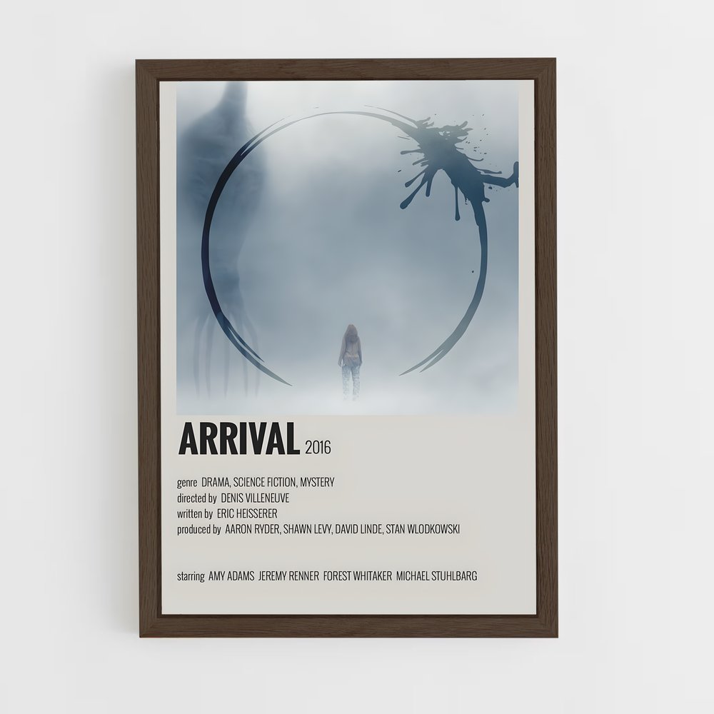 ap-arrival-1 cadre Bois foncé