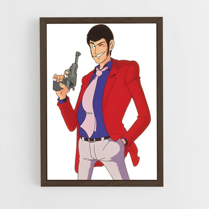 ap-arsene lupin iii-1 cadre Bois foncé