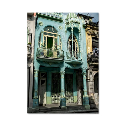 Poster Balcon Art Déco