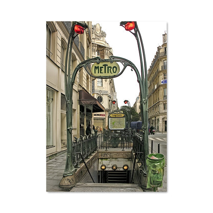 Poster Lumières de la Rue