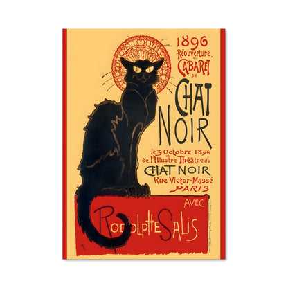 Poster Chat Écarlate