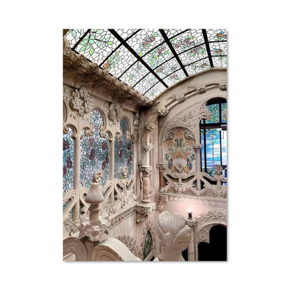 Poster Art nouveau architecture 18396
