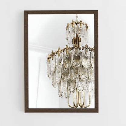 ap-art deco-5 cadre Bois foncé
