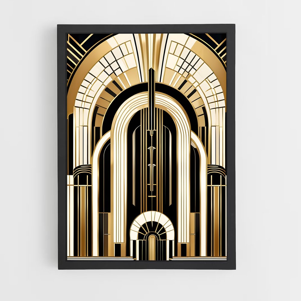 ap-art deco architecture-12 cadre Noir