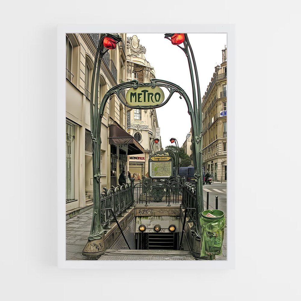 ap-art nouveau-1 cadre Blanc