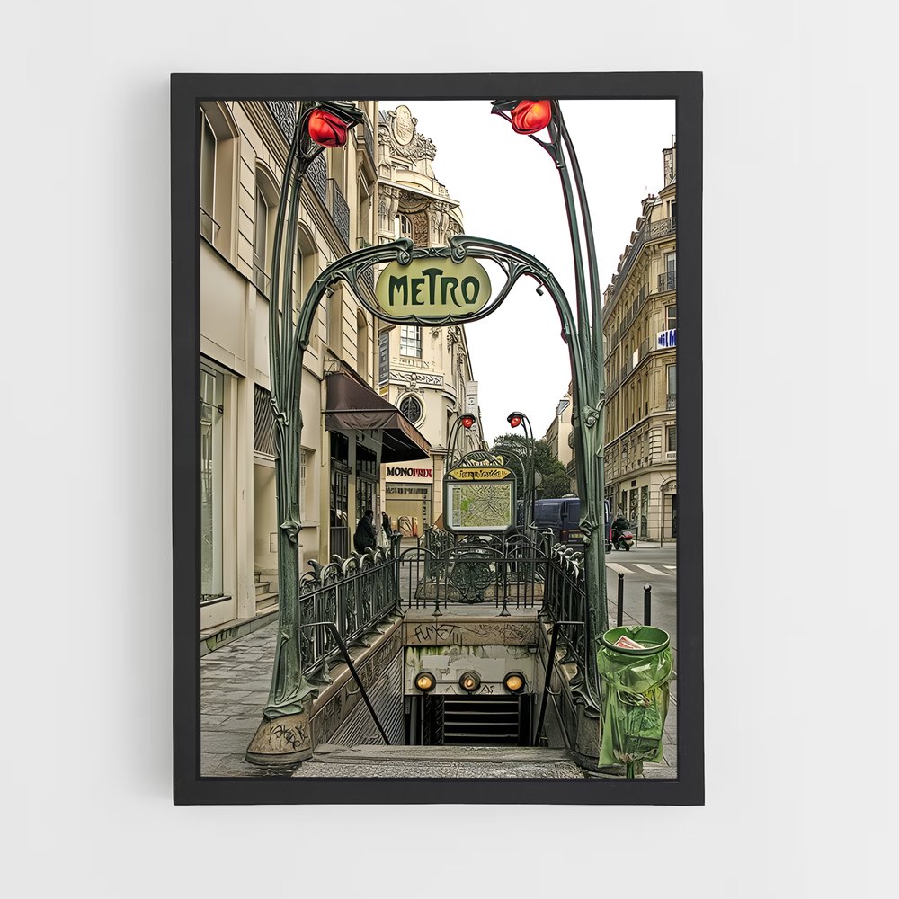 ap-art nouveau-1 cadre Noir