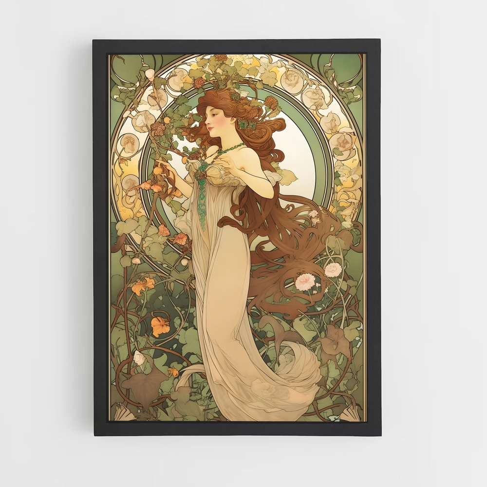 ap-art nouveau-2 cadre Noir