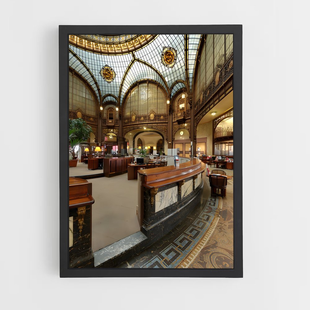 ap-art nouveau architecture-11 cadre Noir