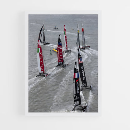 ap-artemis racing-2 cadre Blanc