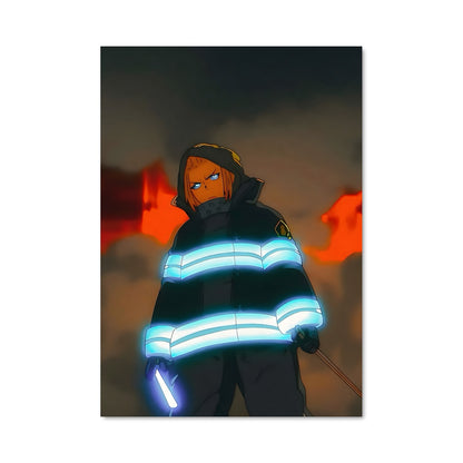 Poster Flamme du Courage