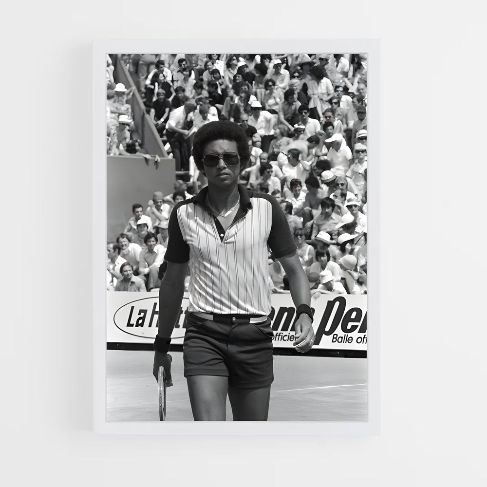 ap-arthur ashe-2 cadre Blanc