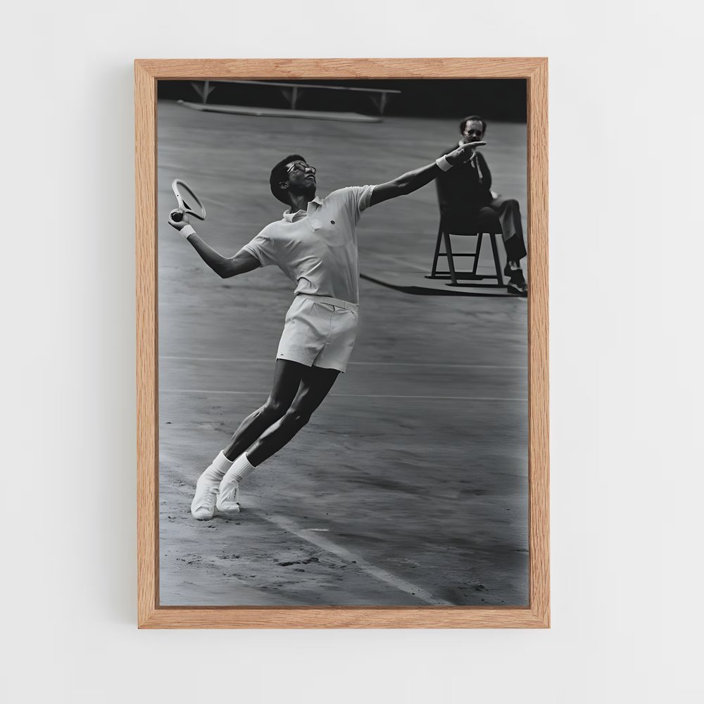 ap-arthur ashe-4 cadre Bois clair