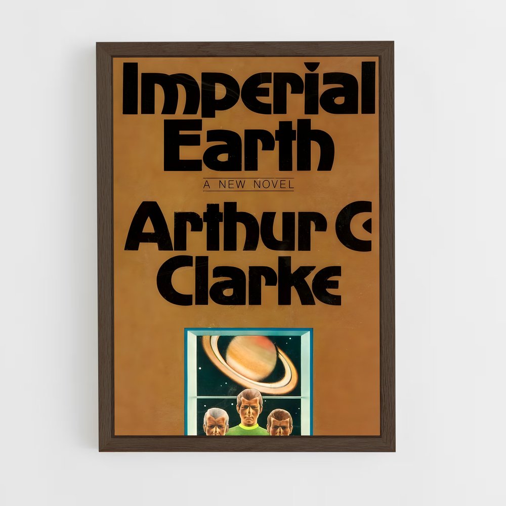 ap-arthur c clarke-3 cadre Bois foncé