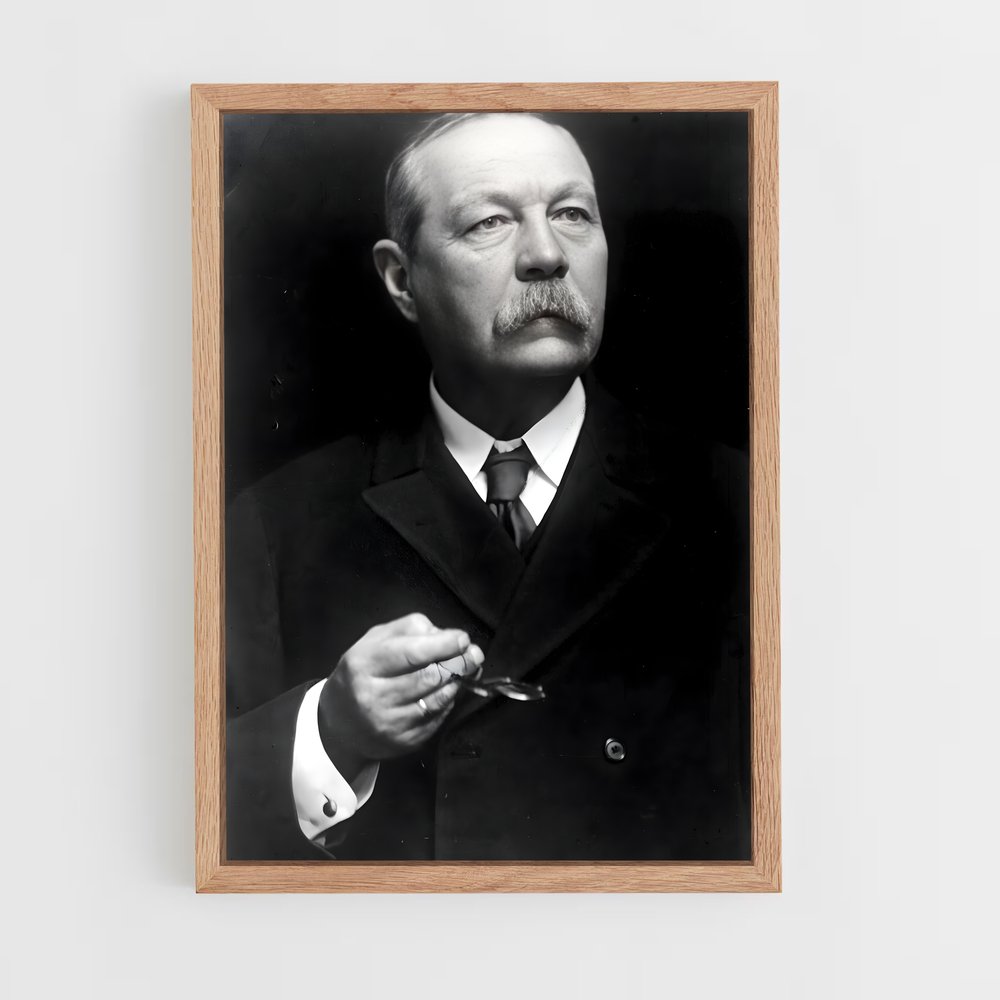 ap-arthur conan doyle-6 cadre Bois clair