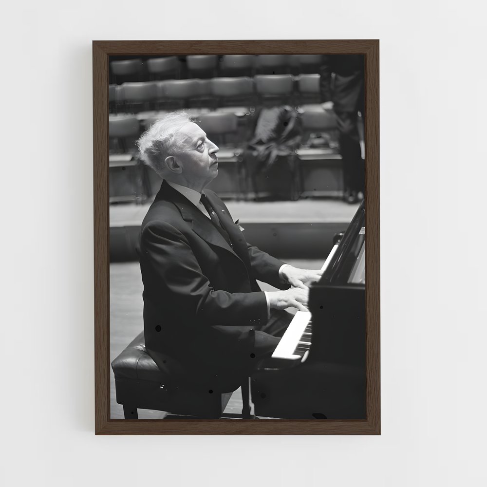ap-arthur rubinstein-3 cadre Bois foncé