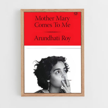 ap-arundhati roy-4 cadre Bois clair