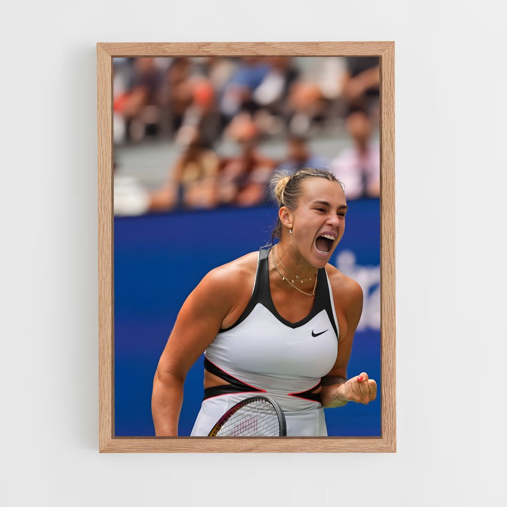 ap-aryna sabalenka-2 cadre Bois clair