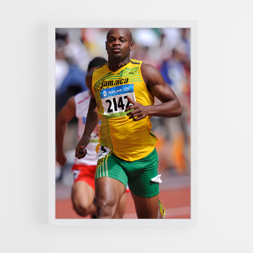ap-asafa powell-1 cadre Blanc