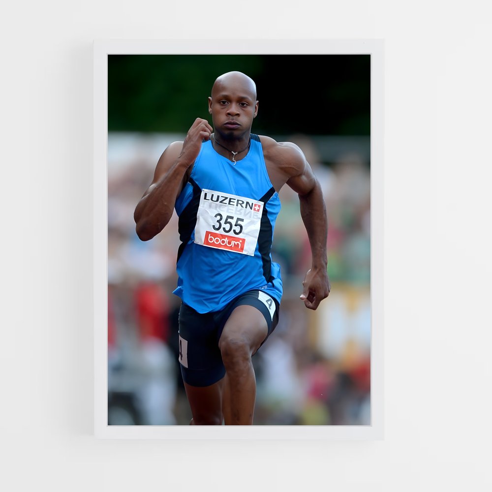 ap-asafa powell-2 cadre Blanc