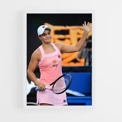 ap-ashleigh barty-1 cadre Blanc