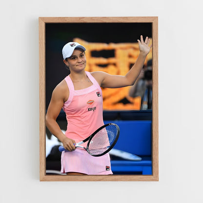 ap-ashleigh barty-1 cadre Bois clair