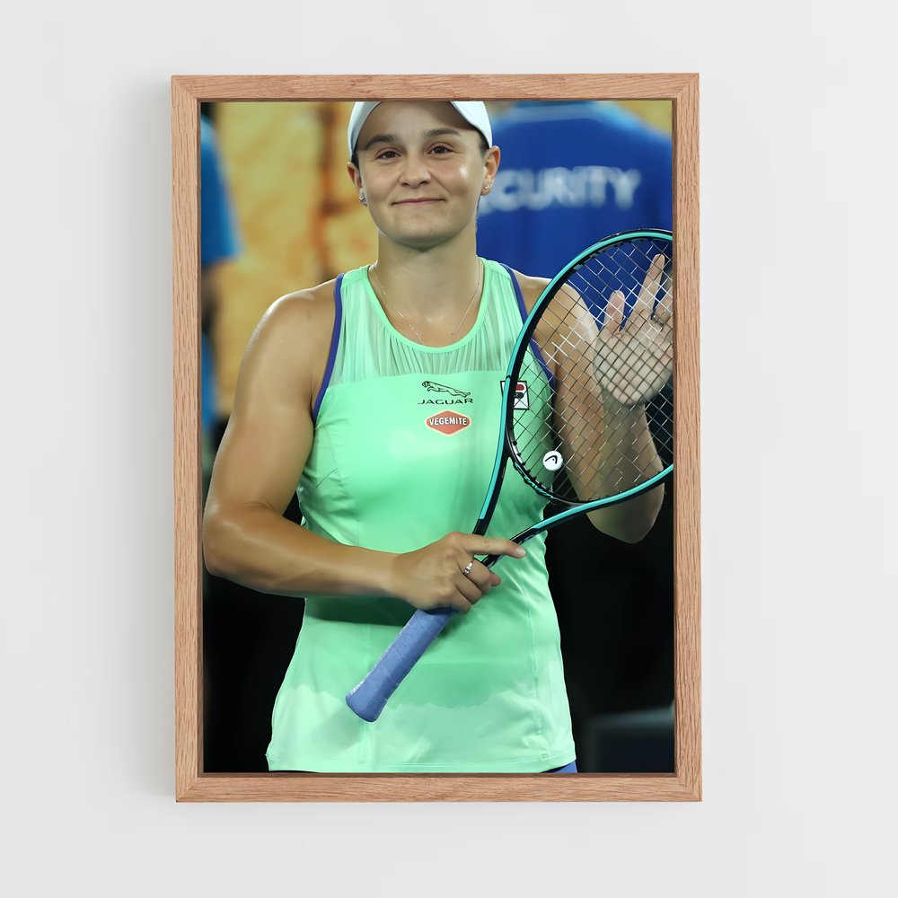 ap-ashleigh barty-2 cadre Bois clair