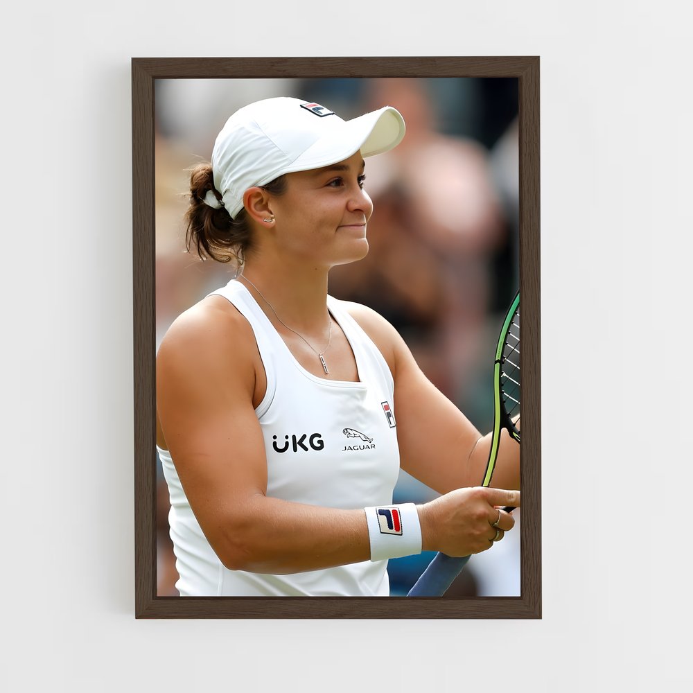 ap-ashleigh barty-3 cadre Bois foncé