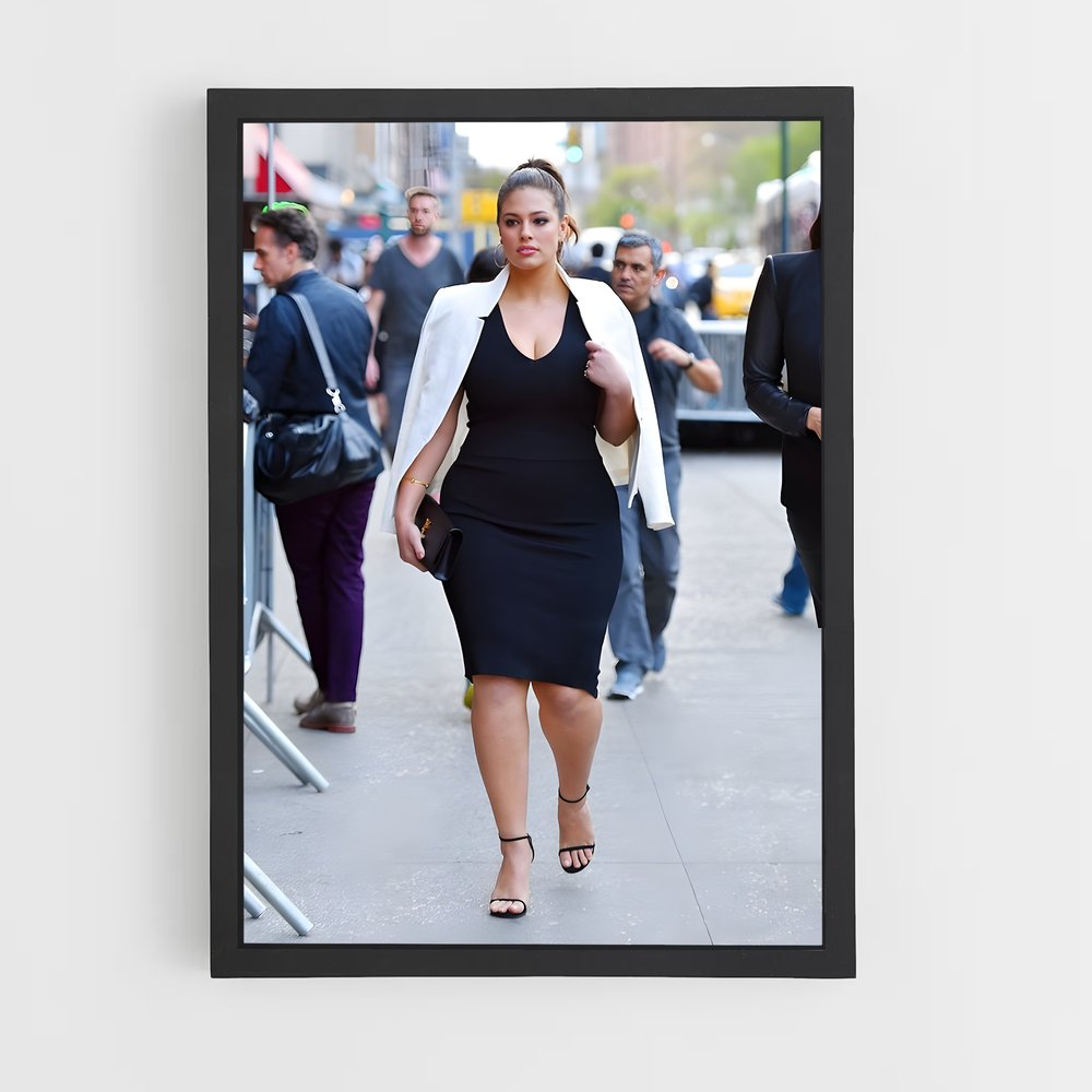 ap-ashley graham-1 cadre Noir