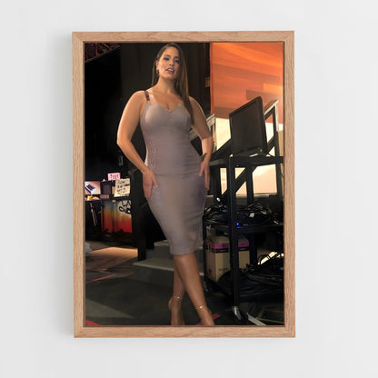 ap-ashley graham-6 cadre Bois clair