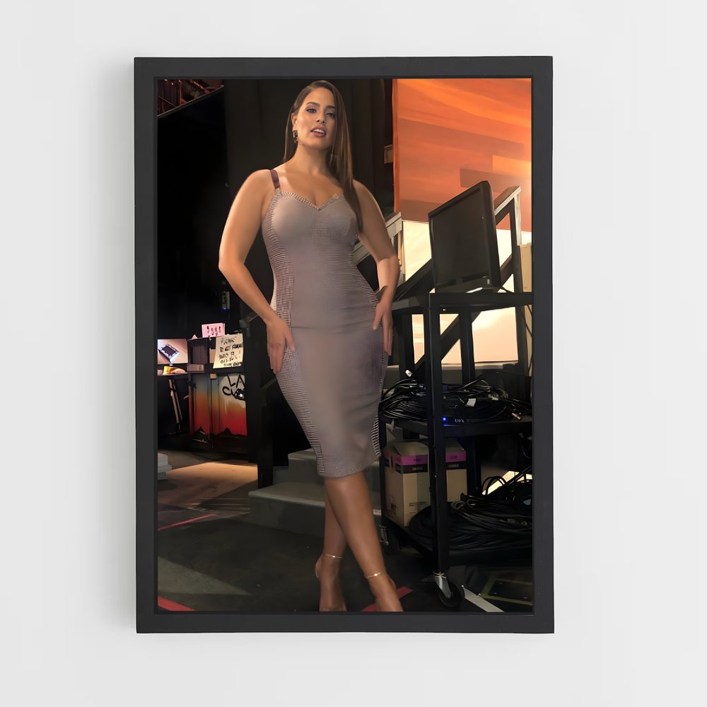 ap-ashley graham-6 cadre Noir