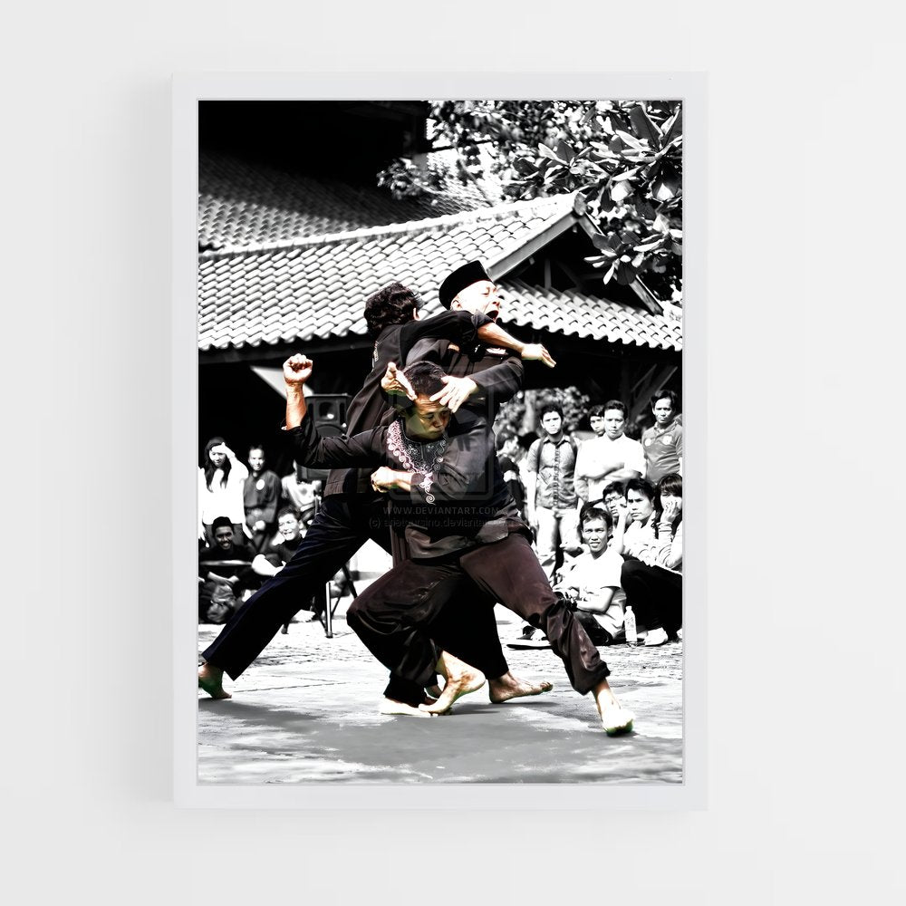 ap-asian games pencak silat-1 cadre Blanc
