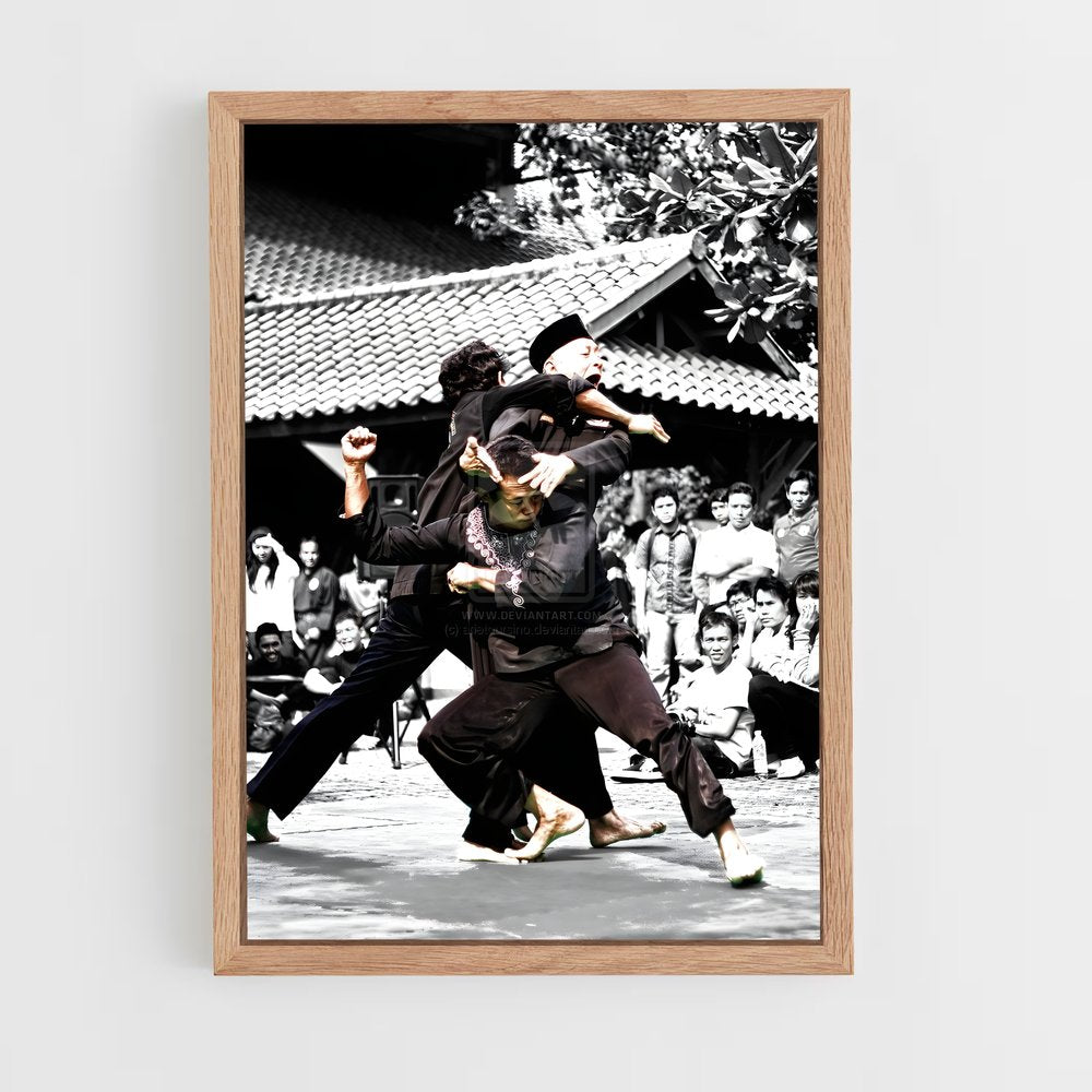 ap-asian games pencak silat-1 cadre Bois clair