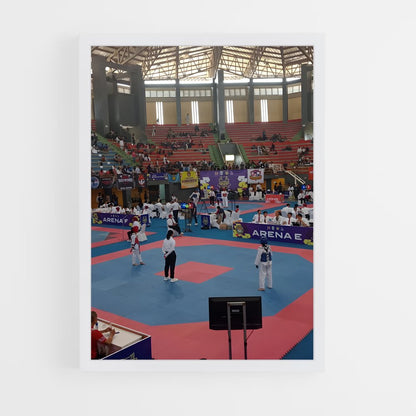 ap-asian games taekwondo-1 cadre Blanc