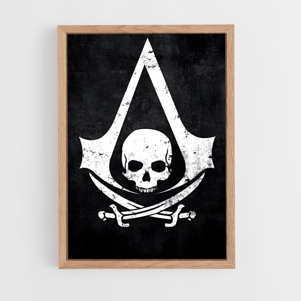 ap-assassins creed-10 cadre Bois clair