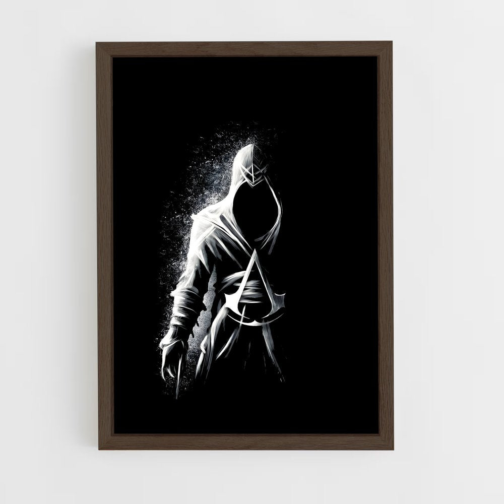 ap-assassins creed-13 cadre Bois foncé
