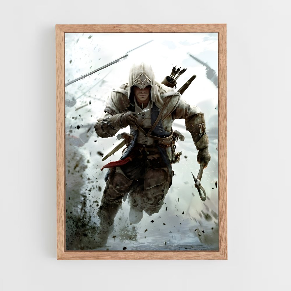 ap-assassins creed-14 cadre Bois clair