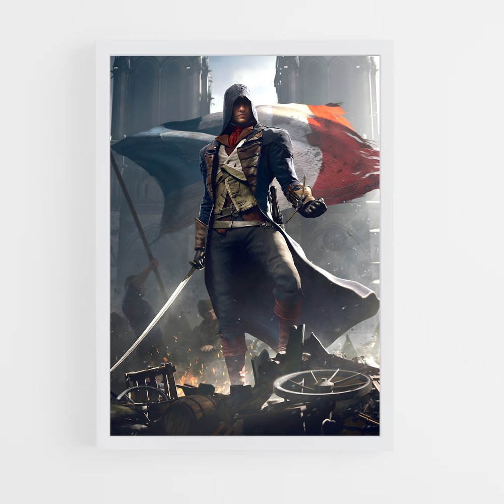 ap-assassins creed-16 cadre Blanc