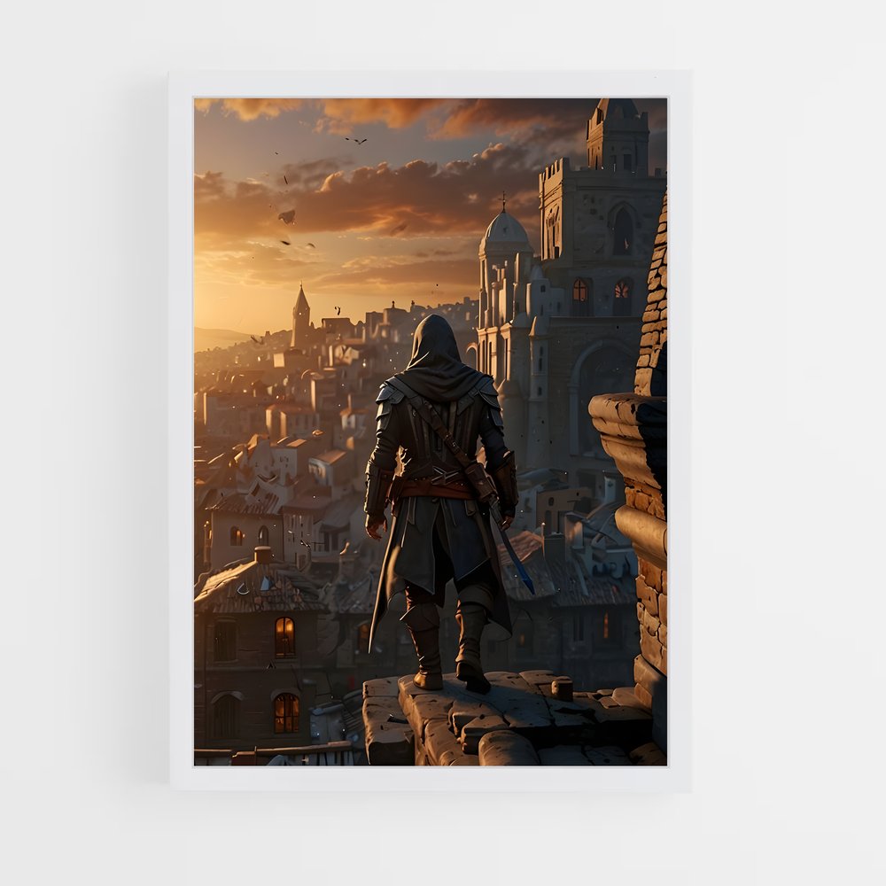 ap-assassins creed-3 cadre Blanc