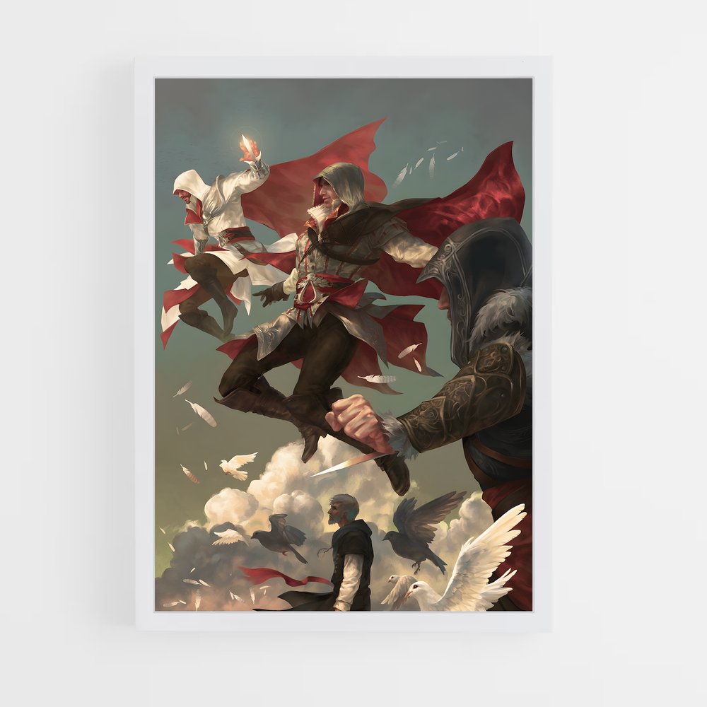 ap-assassins creed-4 cadre Blanc