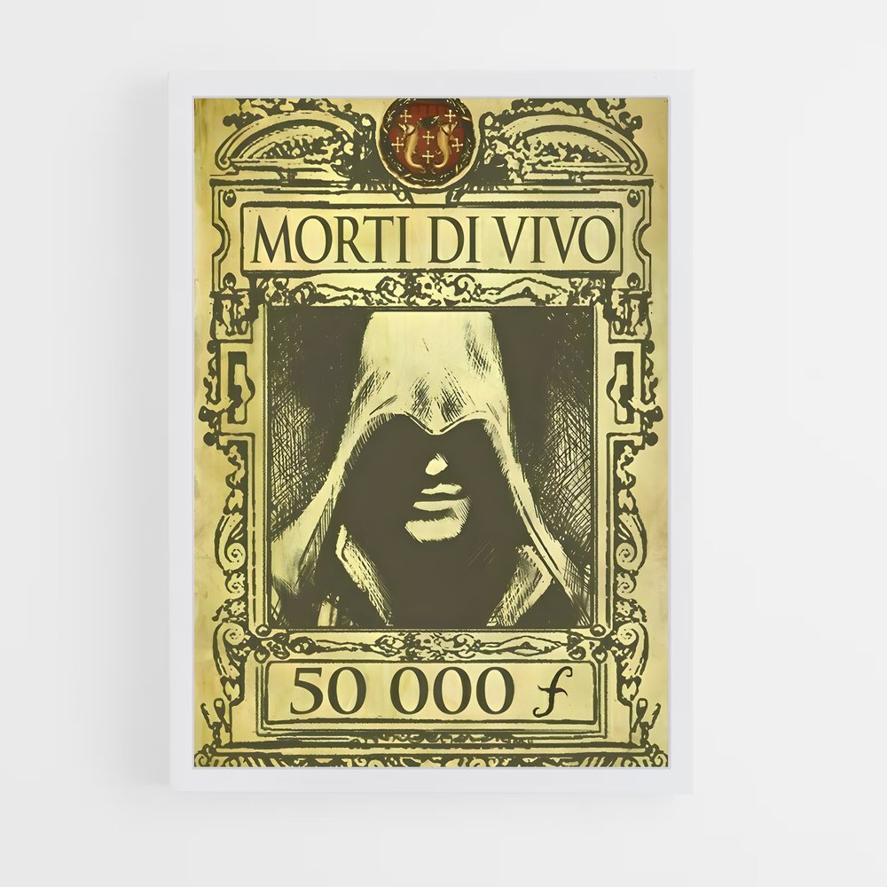 ap-assassins creed-8 cadre Blanc
