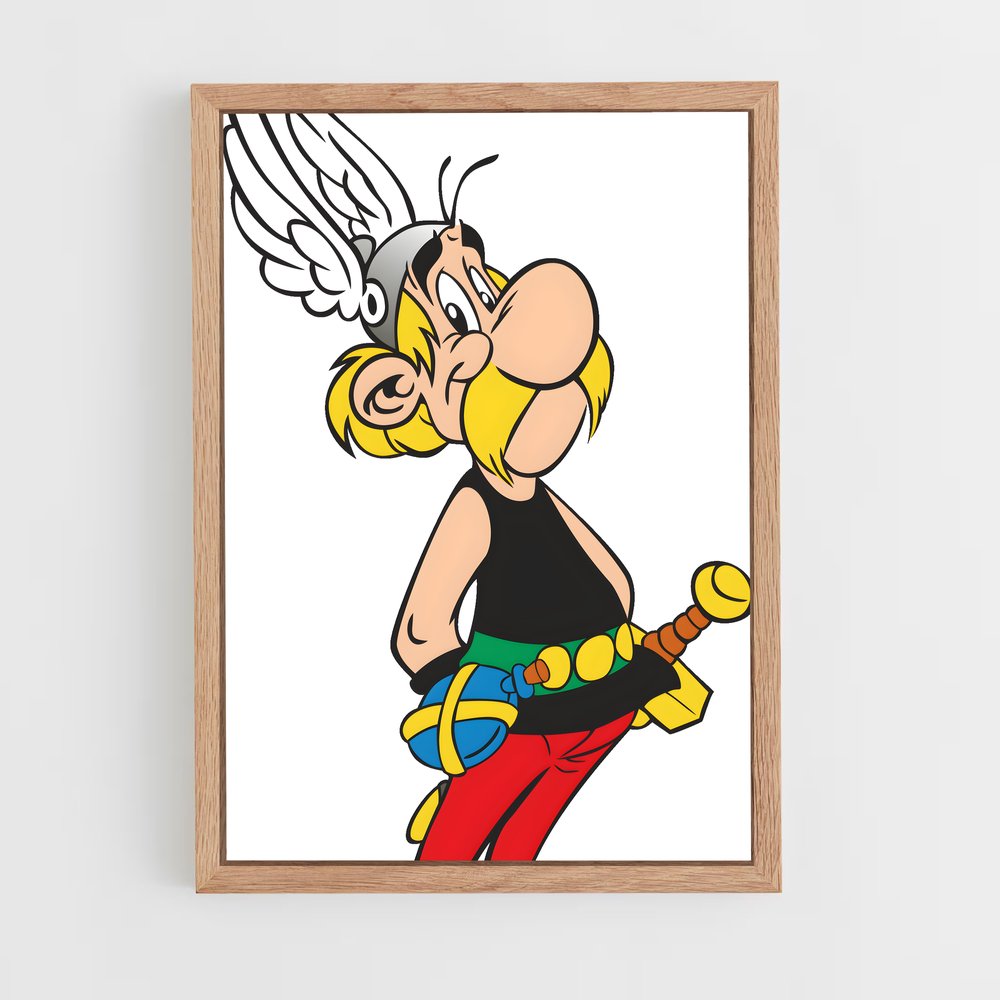 ap-asterix-1 cadre Bois clair