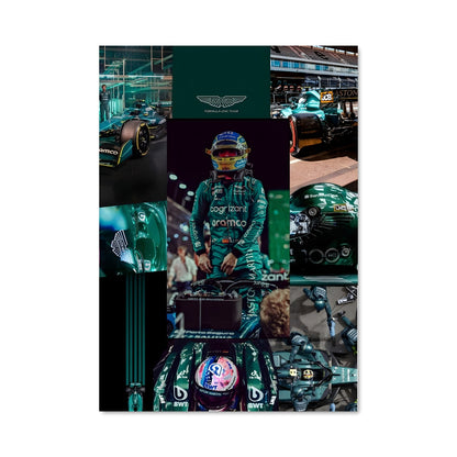 Poster Aston Martin Racing Spirit