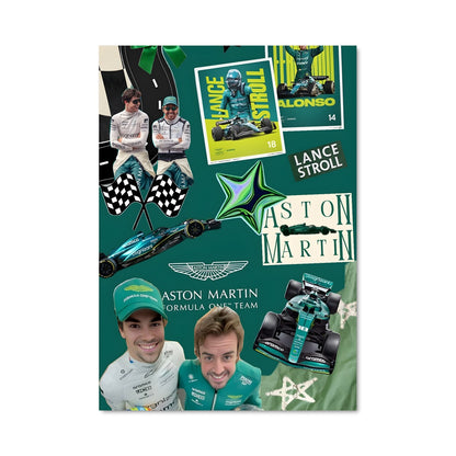 Poster Aston martin f1 team 63138