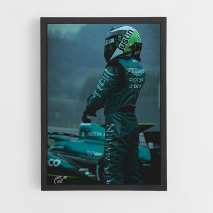ap-aston martin f1 team-6 cadre Noir