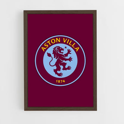 ap-aston villa fc-7 cadre Bois foncé